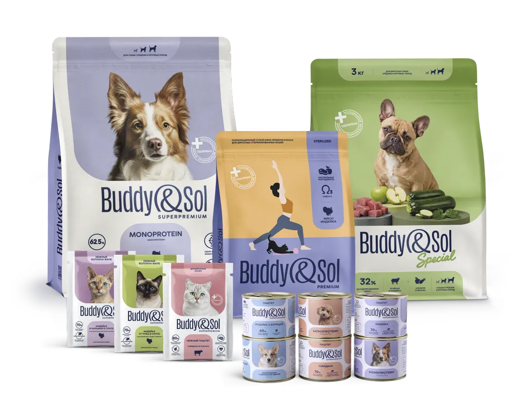 Корм Buddy&Sol