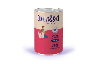 B&S PREMIUM Влажный корм д/собак всех пород (телятина с тыквой), 410г, BS451
