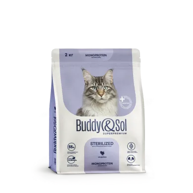 Buddy&Sol Superpremium MONOPROTEIN МОНОПРОТЕИН ПОЛНОРАЦИОННЫЙ СУХОЙ КОРМ СУПЕРП…