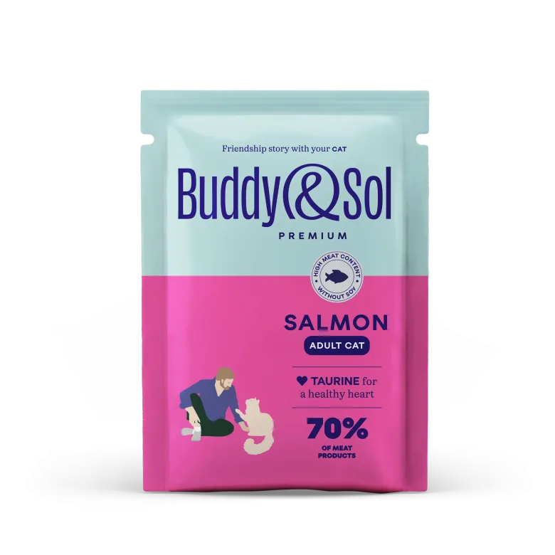 B&S PREMIUM ADULT Влажный корм д/кошек (рыба в соусе) 85г, BS352